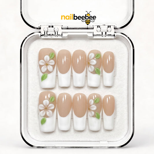 NB-Z185 Handmade Short Square Acrylic for Date Night,Travel