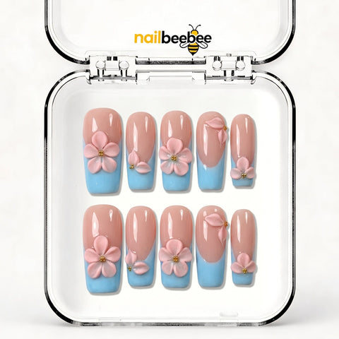 NB-Z137 Handmade Short Square Acrylic for Date Night,Travel