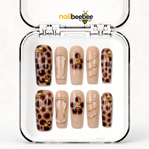 NB-Z209 Handmade Short Square Acrylic for Date Night,Travel