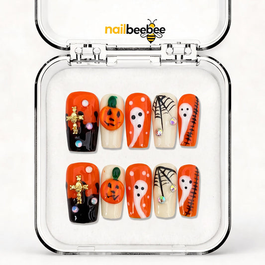 NB-D56 Handmade Short Square Acrylic for Date Night,Travel