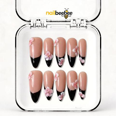 NB-S185 Handmade Medium Stiletto Acrylic for Date Night,Travel