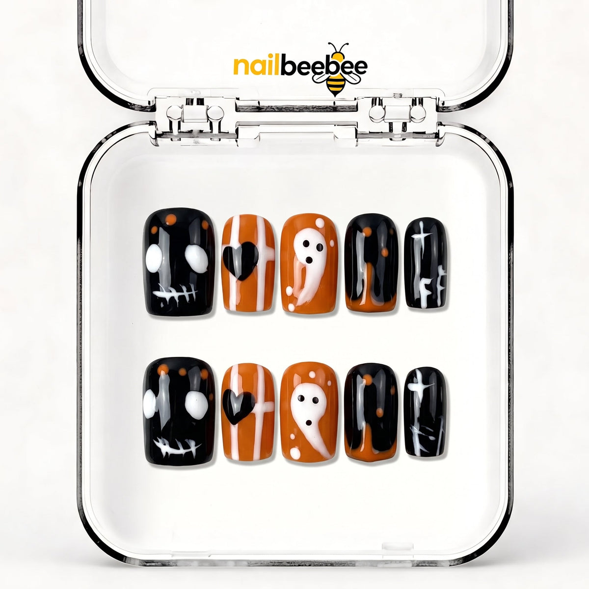 NB-D60 Handmade Short Square Acrylic for Date Night,Travel